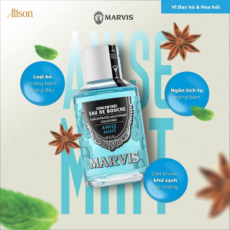 Thumb Nước súc miệng Marvis 120ml