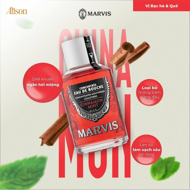 Thumb Nước súc miệng Marvis 120ml