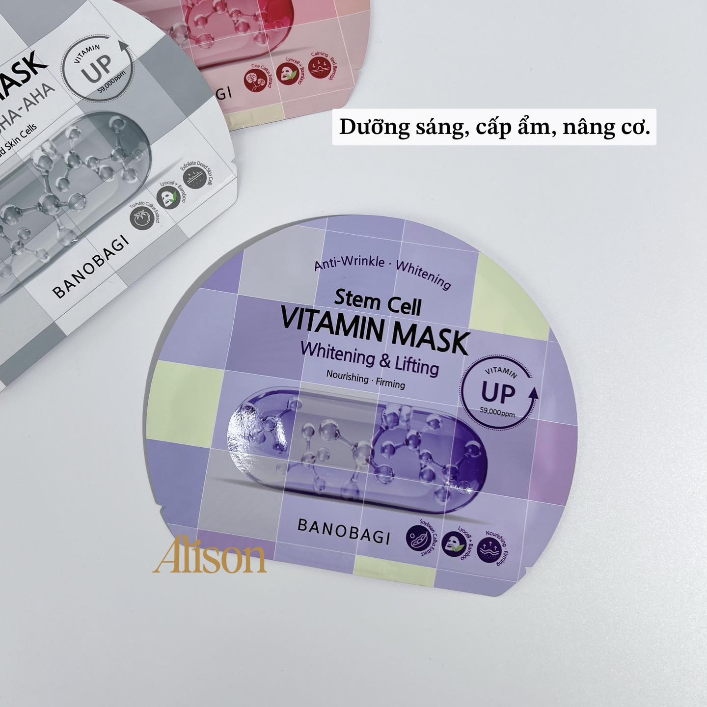 Thumb Mặt Nạ Banobagi Stem Cell Vitamin Mask Whitening & Lifting