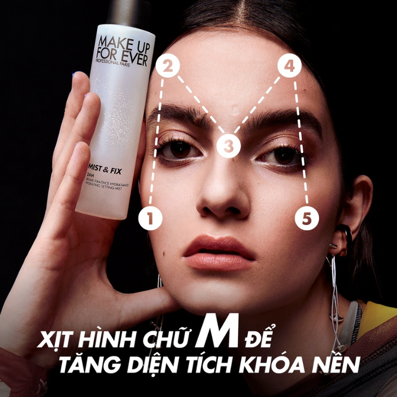 Thumb Xịt Khóa Nền Make Up For Ever Mist & Fix Setting Spray