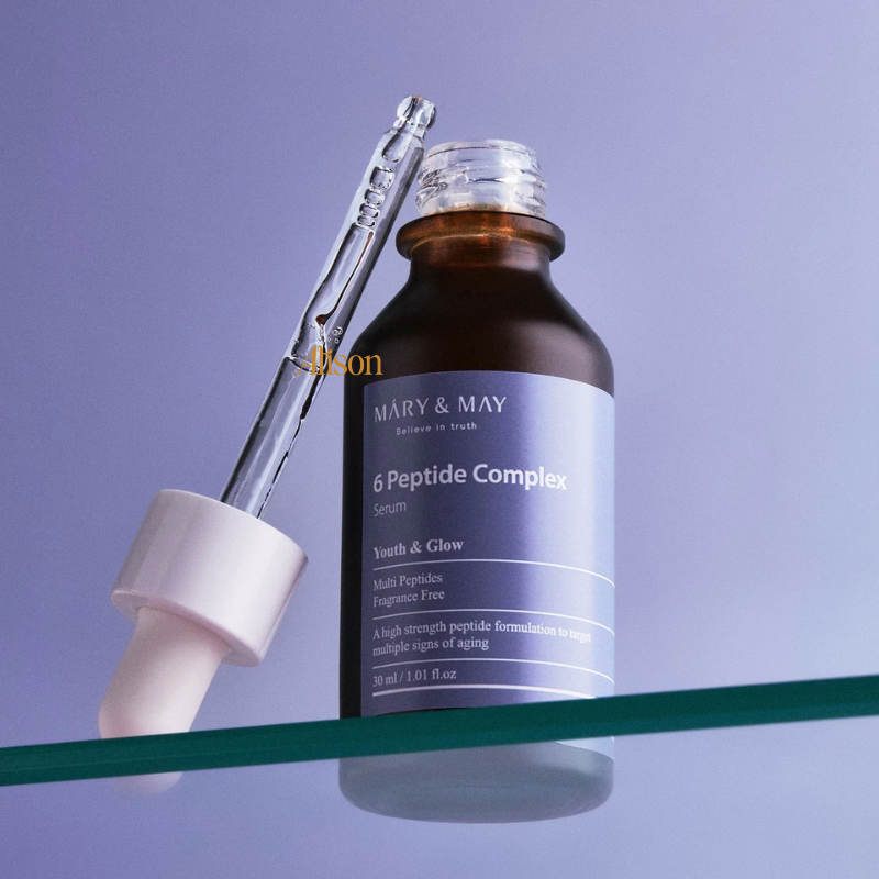 Tinh chất trẻ hoá Mary & May 6 Peptide Complex Serum