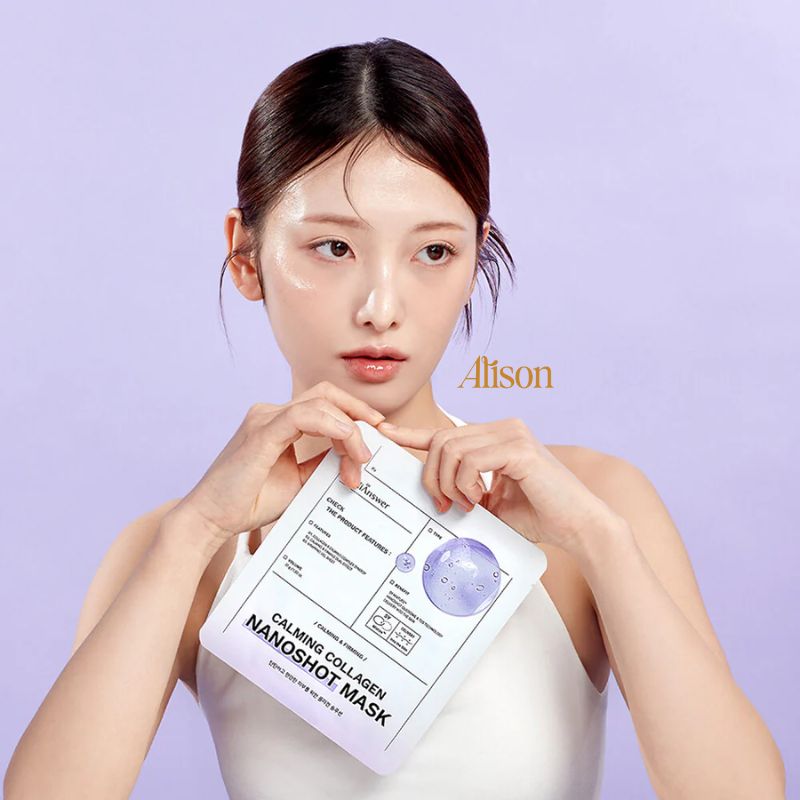 Mặt nạ MediAnswer Calming Collagen Nanoshot Mask