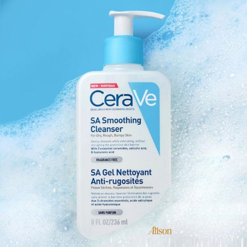 Thumb Sữa Rửa Mặt Làm Sạch Và Tẩy Da Chết Dịu Nhẹ Cerave SA Smoothing Cleanser