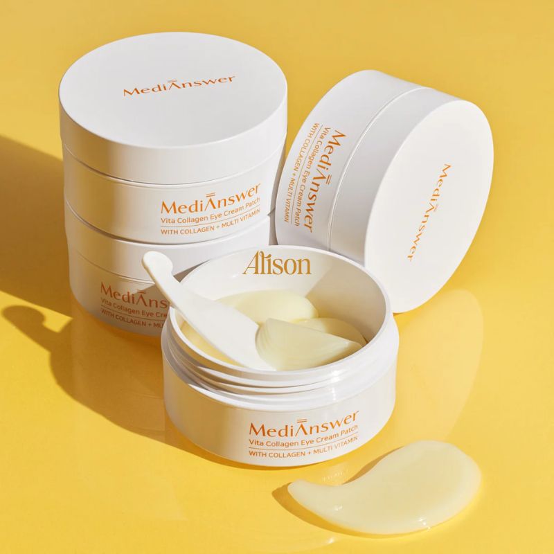Mặt Nạ Mắt MediAnswer Vita Collagen Eye Cream Patch