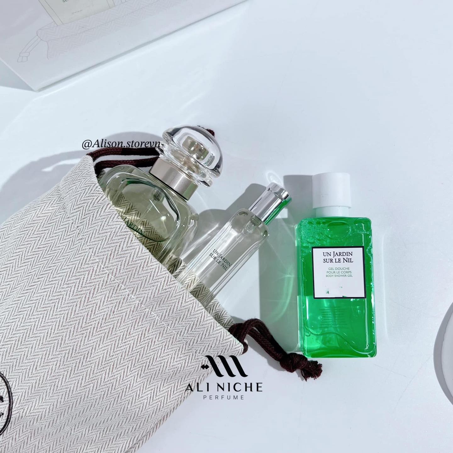 Thumb Set Hermes Un Jardin Sur Le Nil EDT 100ml + 15ml + 40ml