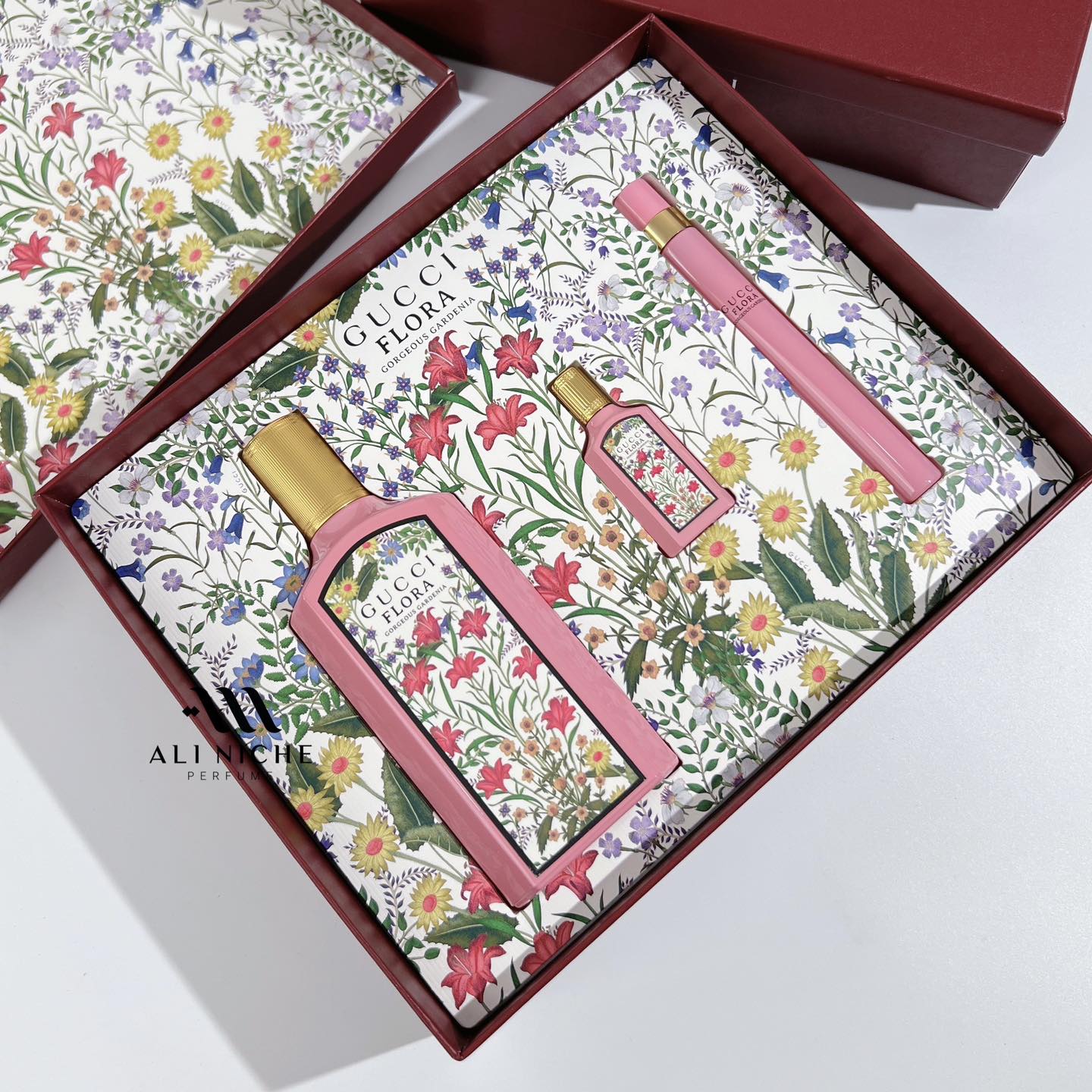 Thumb SET Gucci Flora Gorgeous Gardenia EDP 100ml + 5ml + 10ml