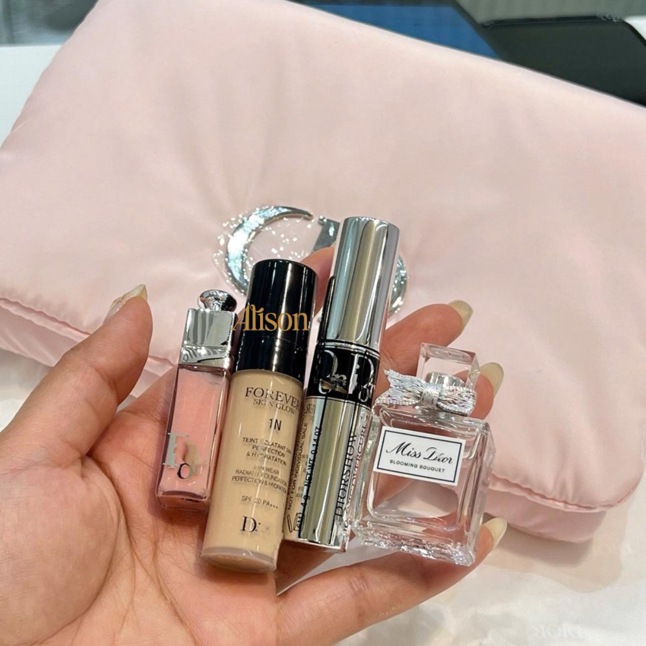 Thumb SET Dior Túi Hồng 4 Món 