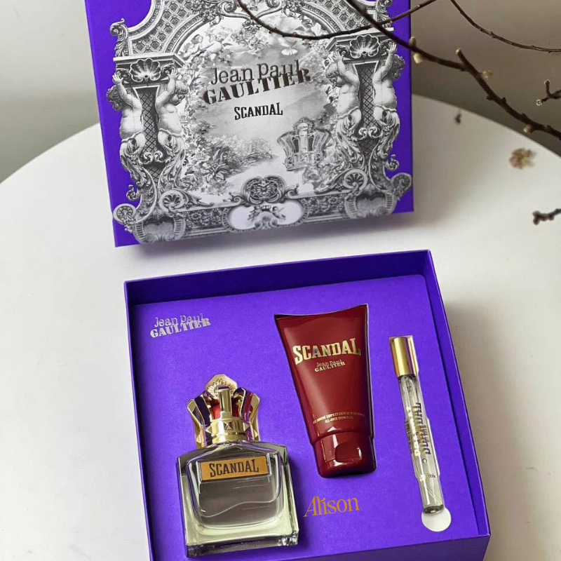 Thumb SET Scandal EDT Pour Homme 100ml + 10ml + Shower Gel 75ml
