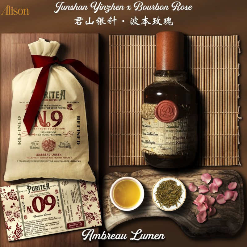 Thumb Puritea Tea Rose Ambreau Lumen (Yellow Tea & Bourbon Rose) EDP