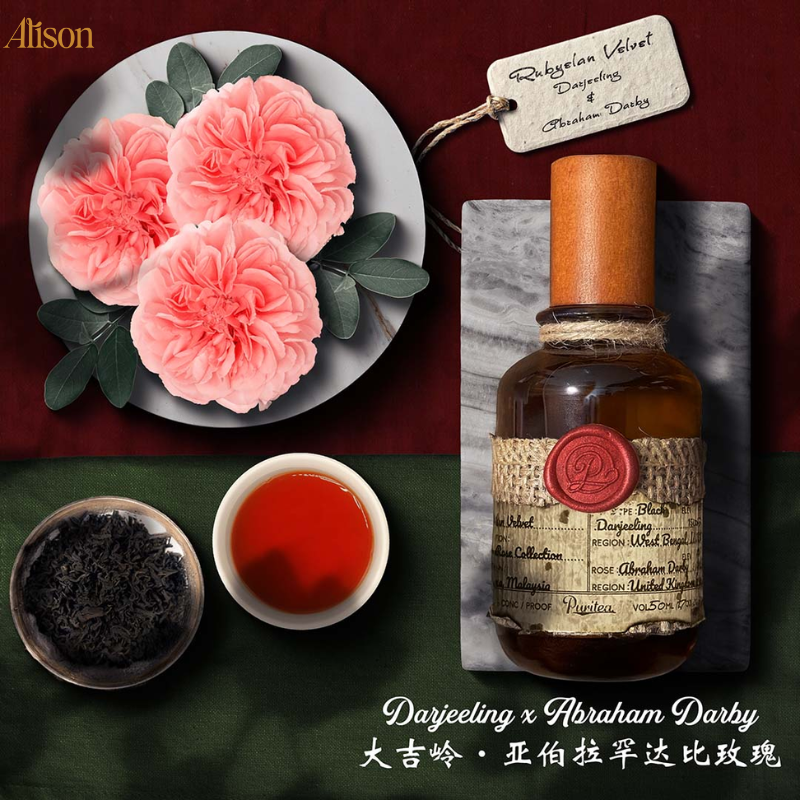 Thumb Puritea Tea Rose Rubylan Velvet (Black Tea & Abraham Darby) EDP