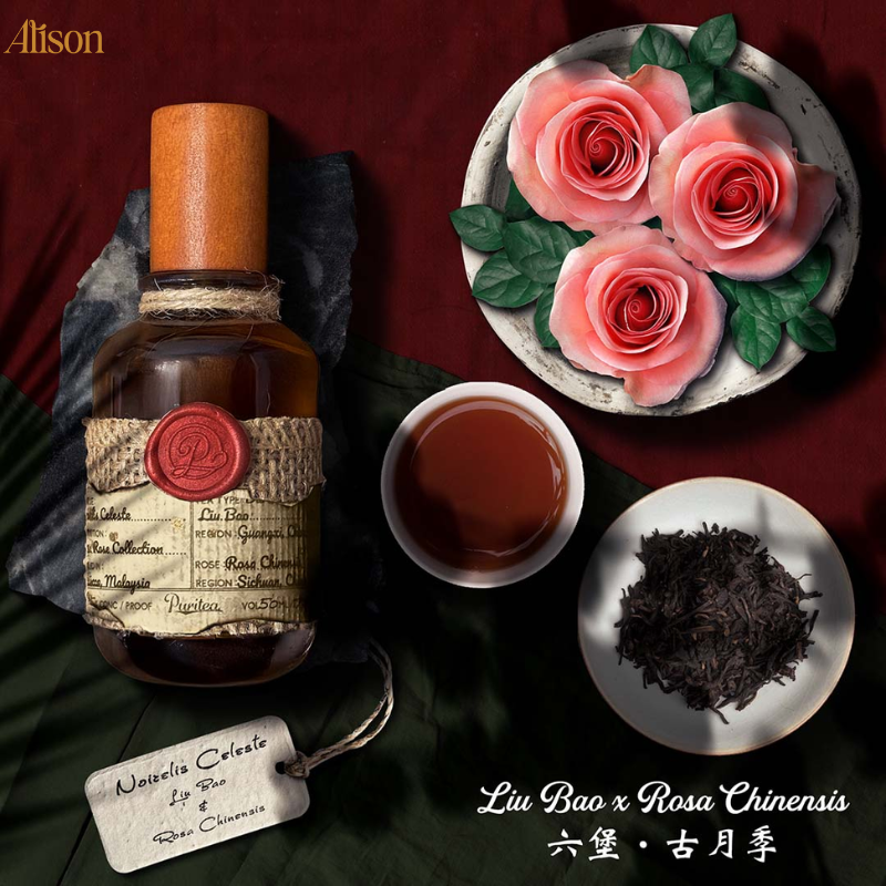 Thumb Puritea Tea Rose Noirelis Celeste (Dark Tea & Rosa Chinesis) EDP