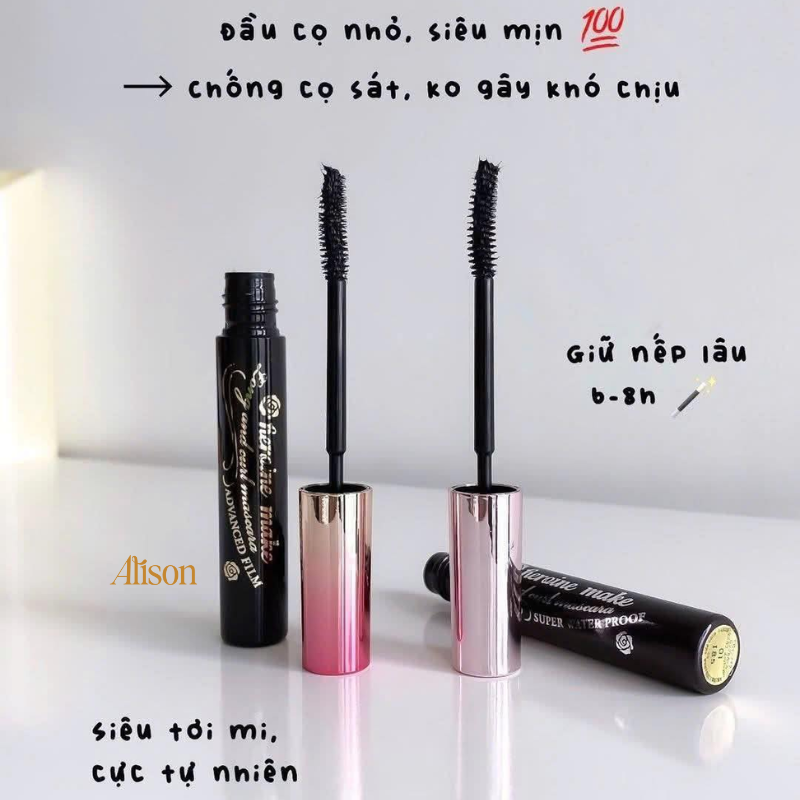 Mascara Làm Dày Mi KISSME Heroine Make Volume Up Super Water Proof