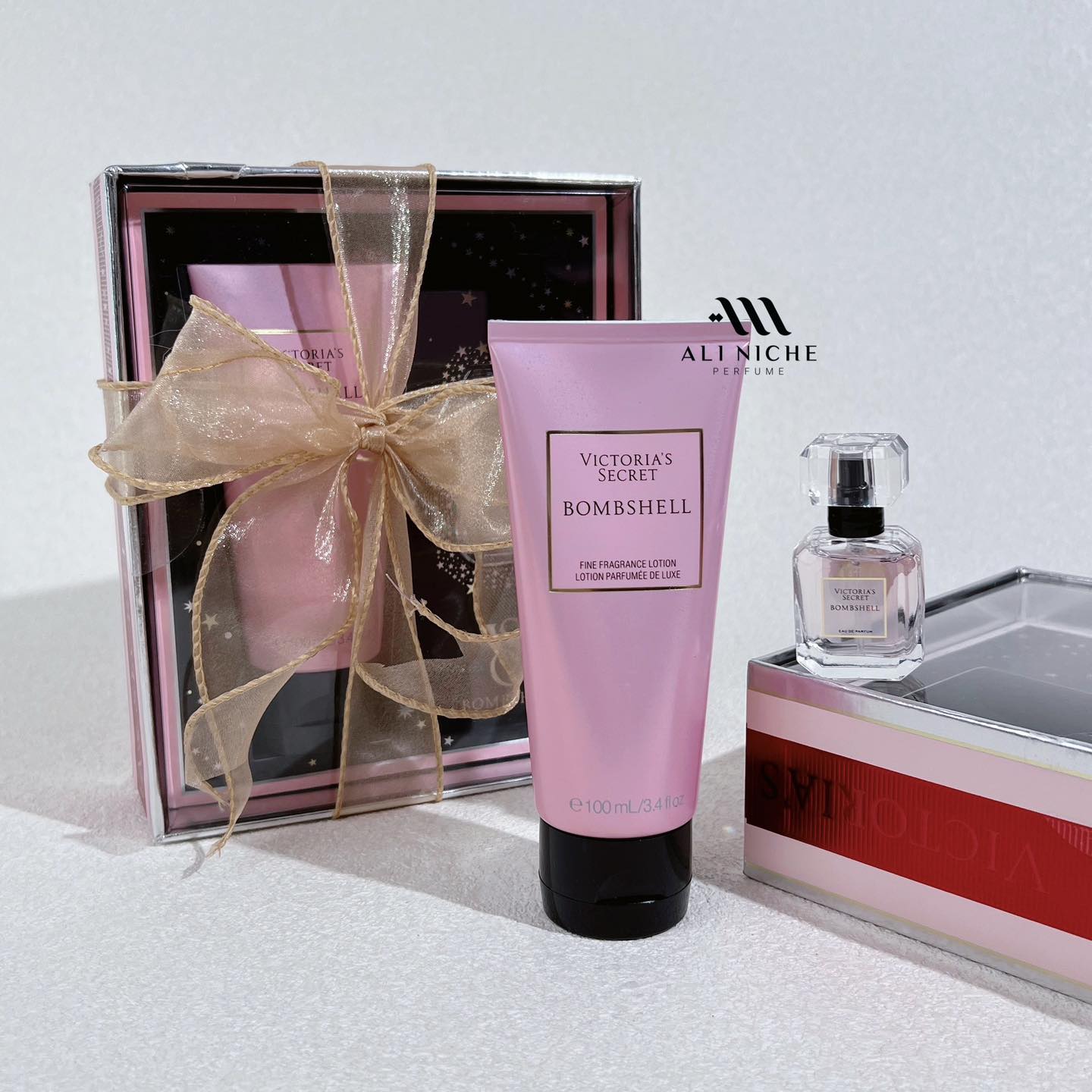 SET Victoria's Secret Bombshell 7.5ml + Lotion 100ml