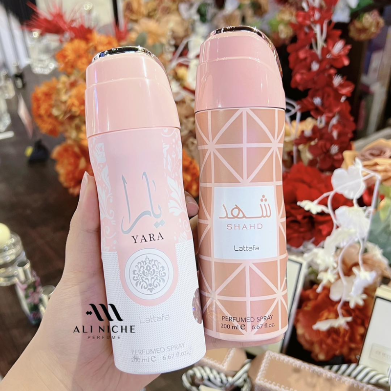 Xịt thơm body Lattafa Shahd