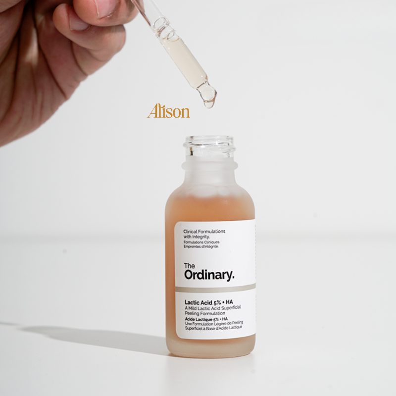Tinh chất tẩy tế bào chết & cấp nước The Ordinary Lactic Acid 5% + HA