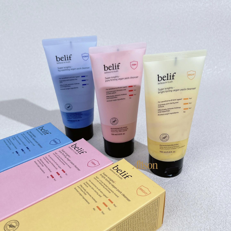 Thumb Sữa Rửa Mặt Belif Super Knights Bright Toning Vegan Pack Cleanser