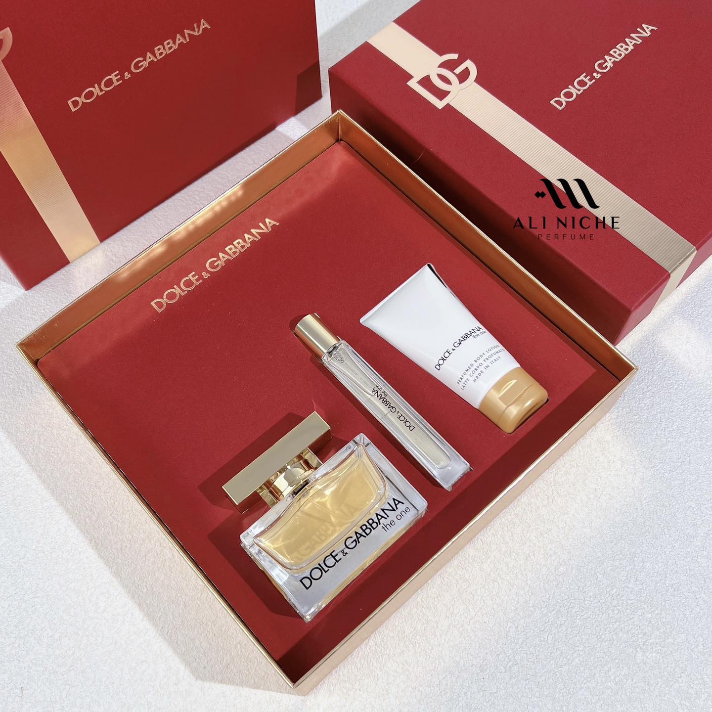 SET D&G The One EDP 75ml + 10ml + Lotion 50ml