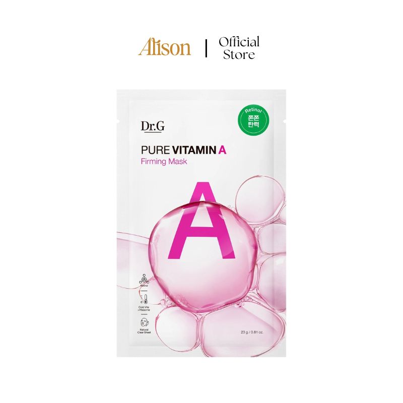 Mặt nạ giấy Dr.G Pure Vitamin A Firming Mask 23g