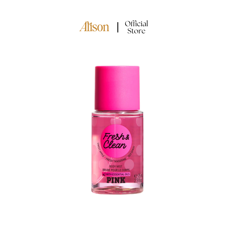 Body Mist Pink Fresh & Clean