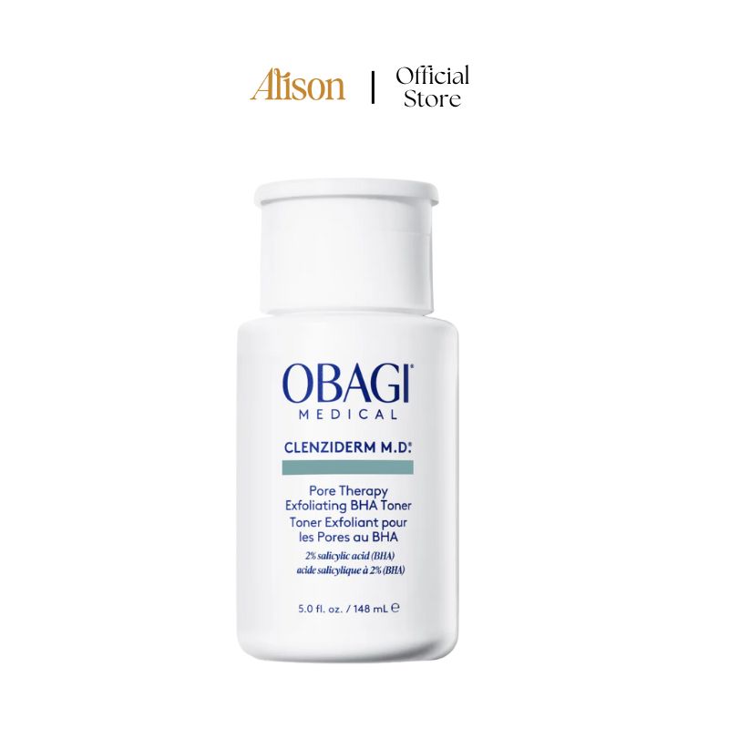 Toner Tẩy Tế Bào Chết Obagi BHA Clenziderm M.D. Pore Therapy Exfoliating BHA Toner 148ml