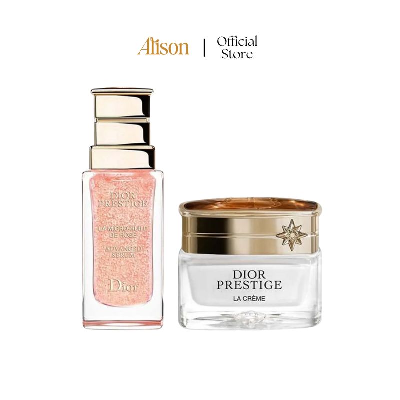 Set Dior Prestige Mini 2 Món (serum 5ml+ kem dưỡng 5ml)