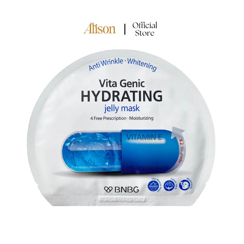 Mặt Nạ Dưỡng Ẩm BNBG Vita Genic Hydrating Jelly Mask Vitamin E