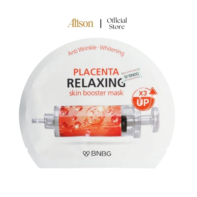 Mặt Nạ Phục Hồi Da BNBG Placenta Relaxing Skin Booster Mask