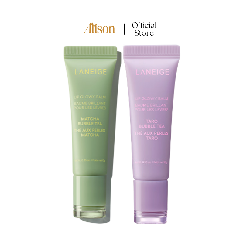 Mặt Nạ Môi Ban Đêm Laneige Lip Glowy Balm [Bubble Tea Collection]
