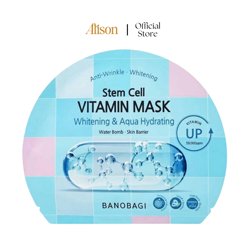 Mặt Nạ Banobagi Stem Cell Vitamin Mask Whitening & Aqua Hydrating