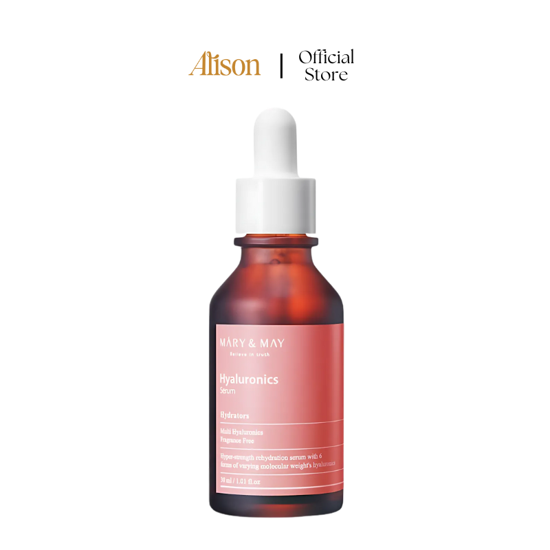 Tinh chất dưỡng ẩm Mary & May Hyaluronics Serum