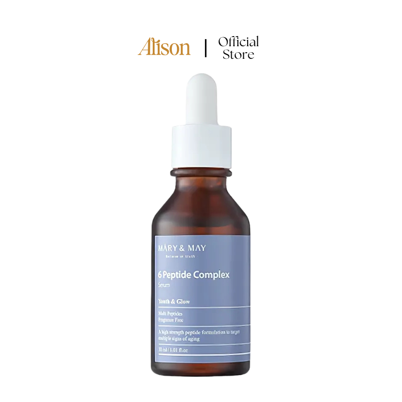 Tinh chất trẻ hoá Mary & May 6 Peptide Complex Serum