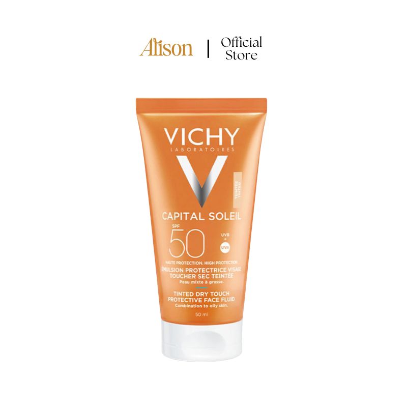 Kem chống nắng Vichy Capital Soleil Dry Touch Face Fluid SPF50 PA+++