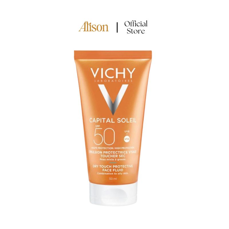 Kem chống nắng Vichy Capital Soleil Dry Touch Face Fluid SPF50 PA+++