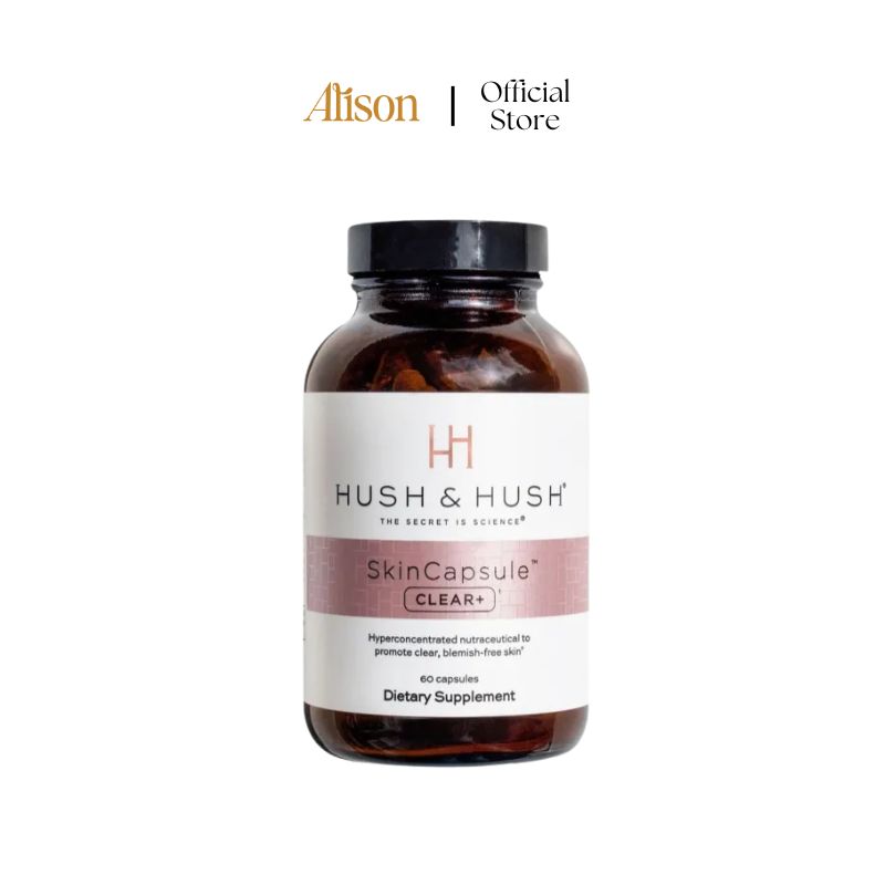 Viên Uống Giảm Mụn Hush & Hush SkinCapsule Clear+