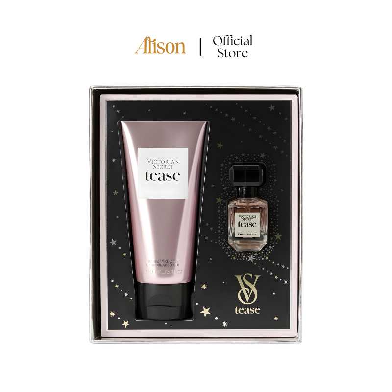 SET Victoria's Secret Tease 7.5ml + Lotion 100ml