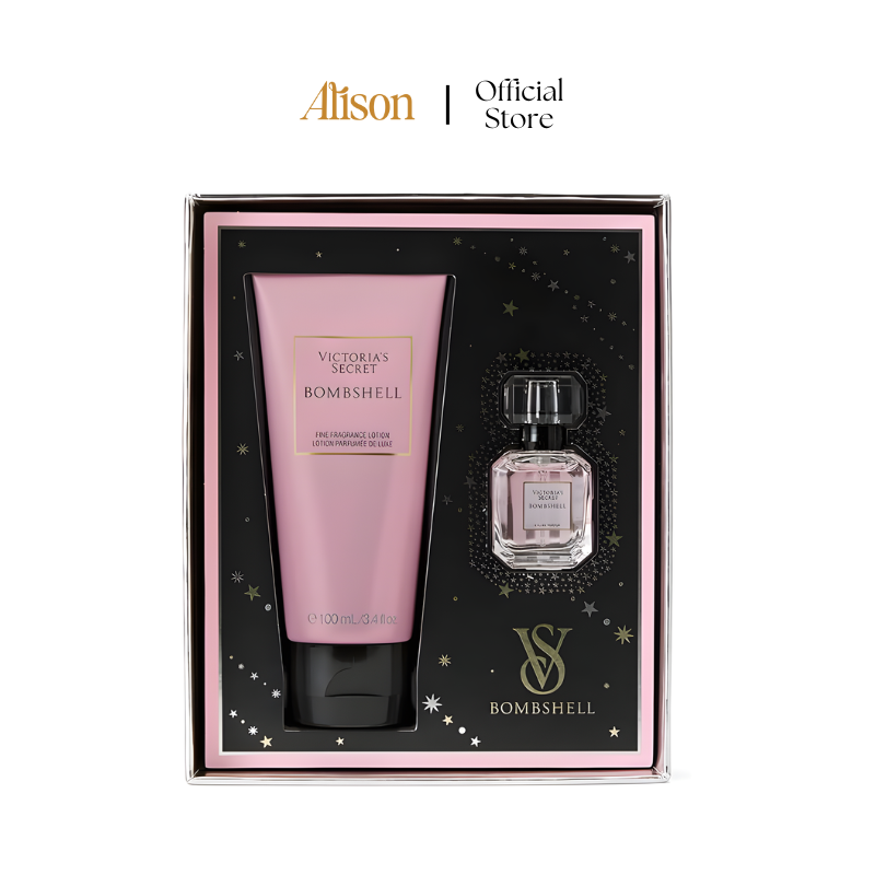 SET Victoria's Secret Bombshell 7.5ml + Lotion 100ml