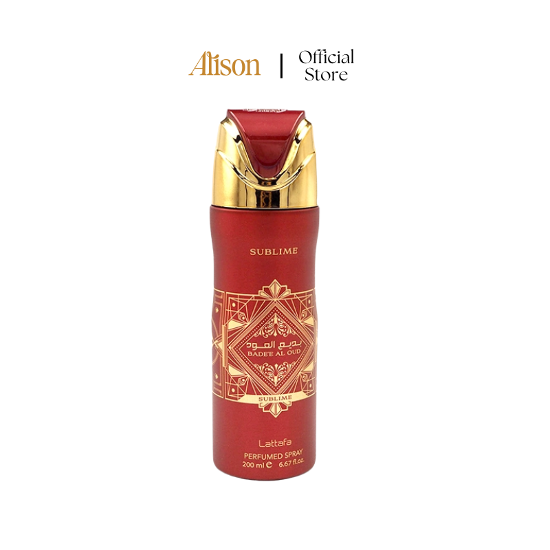 Xịt thơm body Lattafa Sublime